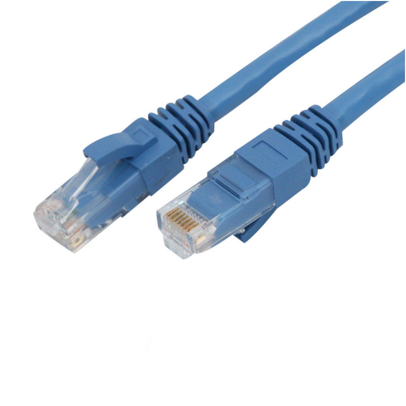 Cat7 Cat8 Cat5E สายแพทช์ UTP 24Awg Network Ethernet Jumper Cable