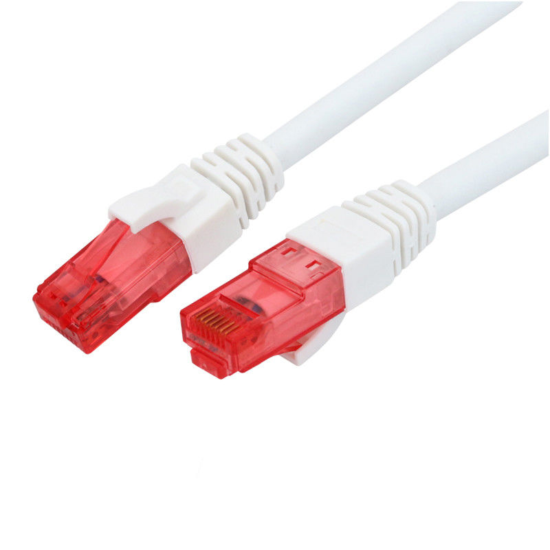 Cat7 Cat8 Cat5E สายแพทช์ UTP 24Awg Network Ethernet Jumper Cable