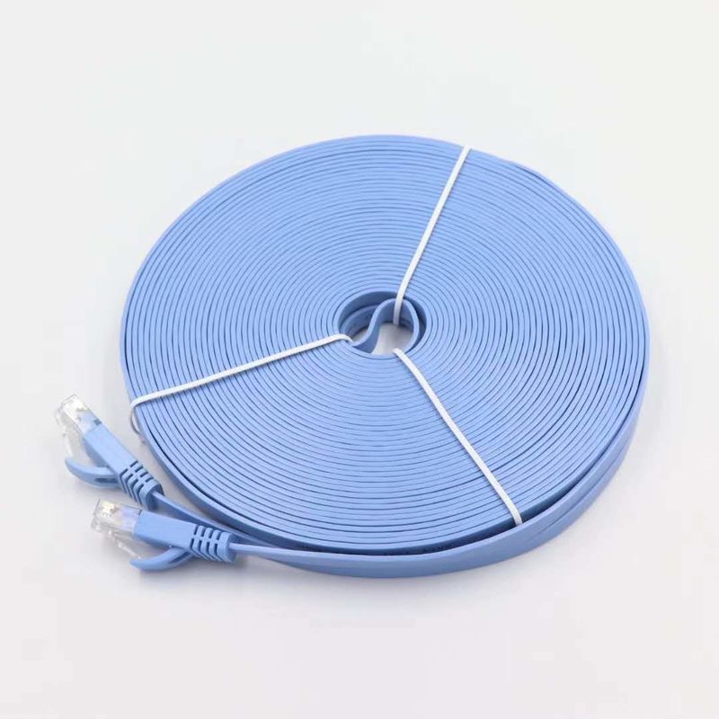 ETL DELTA UL Cat5e Cat6 Rj45 สายเคเบิลแบน Rohs 35M สายเคเบิลเครือข่ายอีเธอร์เน็ต