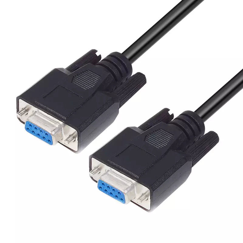 9 คอร์ 15 คอร์ 25 คอร์ 9 พิน สายเคเบิลโมเด็ม Null สายเคเบิลเครื่องพิมพ์ RS232
