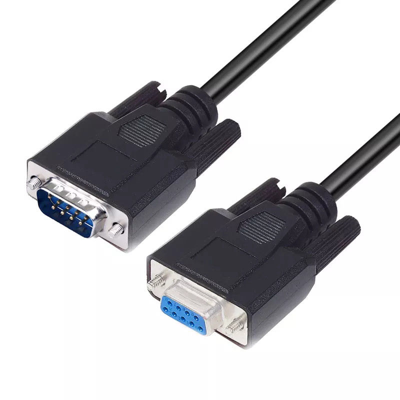9 คอร์ 15 คอร์ 25 คอร์ 9 พิน สายเคเบิลโมเด็ม Null สายเคเบิลเครื่องพิมพ์ RS232