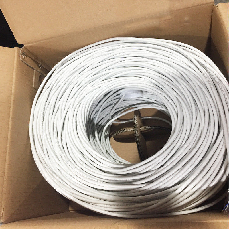 สายแพทช์เครือข่ายขด 1000Ft 305M สาย Cat5E Cat6A FTP UTP