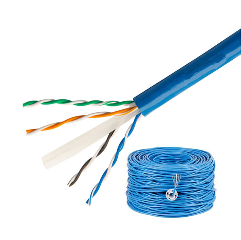 สายแพทช์เครือข่ายขด 1000Ft 305M สาย Cat5E Cat6A FTP UTP