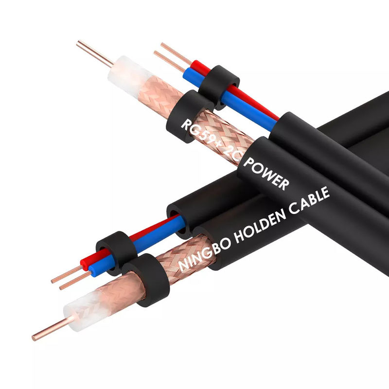 สายโคแอกเซียลทองแดงเปลือย 50 โอห์ม Rg6 1000 ฟุตสำหรับเครื่องรับสัญญาณดาวเทียม