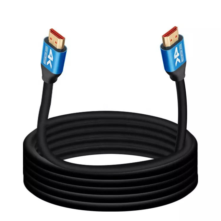 1.5M 1.8M 2M 60Hz 4K 48gbps สาย HDMI 32AWG HDMI HDTV PVC Jacket