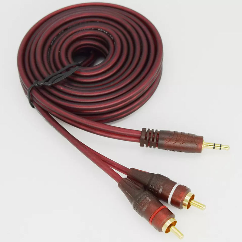 DVD-Player Audio Video Cables 3.5mm Stereo Male To 2 Rca Male Audio Cable