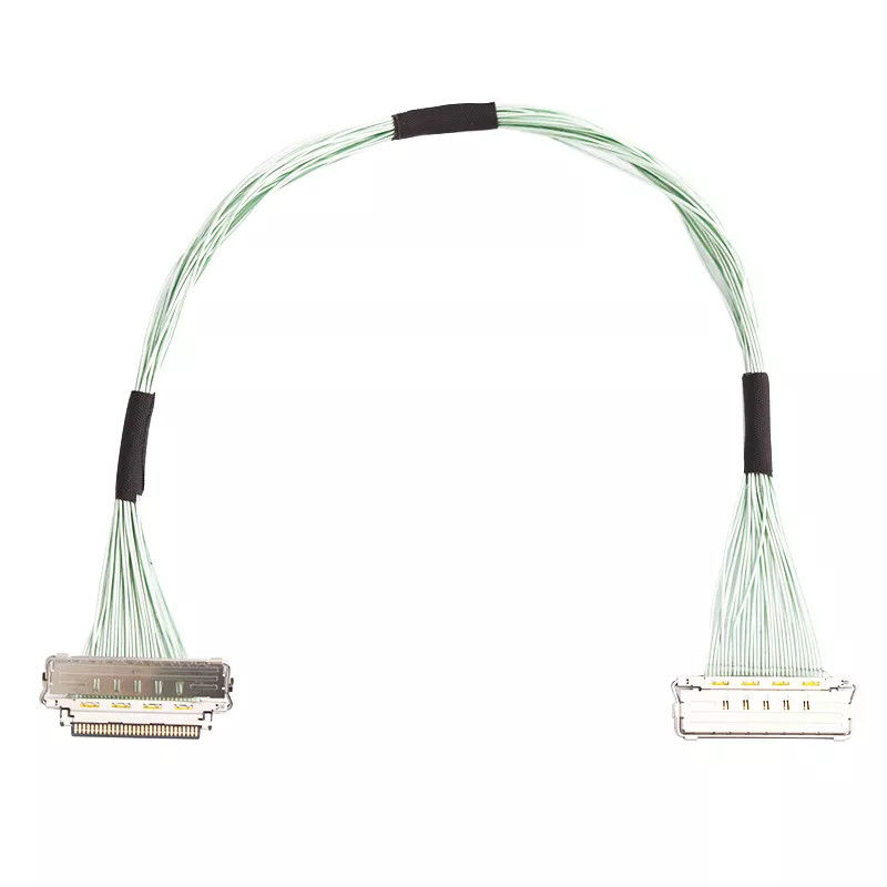 0.4mm Pitch 30pin Ipex Cable 20679-030T-01 สายเคเบิล Micro Coaxial LVDS EDP