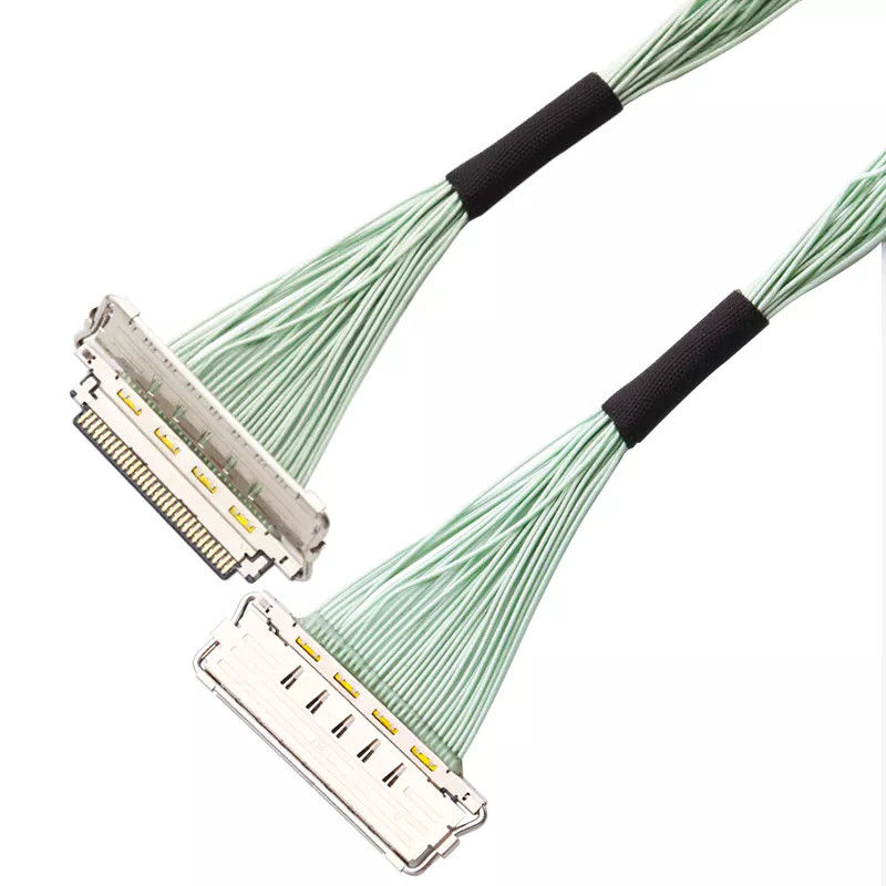 0.4mm Pitch 30pin Ipex Cable 20679-030T-01 สายเคเบิล Micro Coaxial LVDS EDP