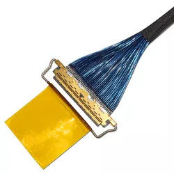 OEM ODM VDE SAA CB 40 พินสายเคเบิล LCD Ipex 40pin 20633-240T-01S