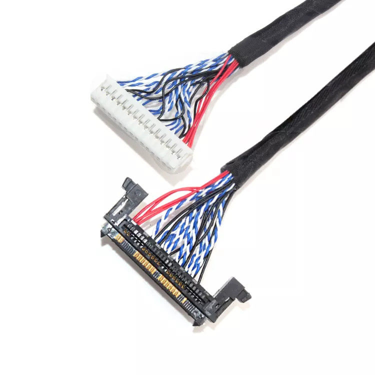 ผู้ผลิตชุดสายเคเบิล LVDS, ผู้ผลิตสายเคเบิลแบบกำหนดเอง | สายสัญญาณแบบยืดหยุ่นพร้อมฉนวนสำหรับจอแสดงผลและกล้อง | โรงงานผลิตโดยตรง ออกแบบสายเคเบิลแบบกำหนดเอง