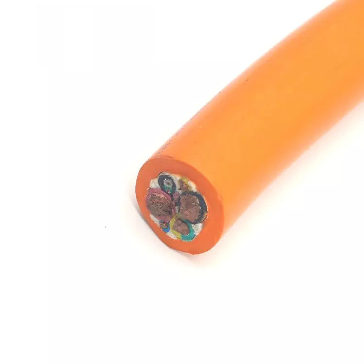 25 Ohm Foil Shield สายโคแอกเซียลแรงสูง 40KV แจ็คเก็ต LSZH
