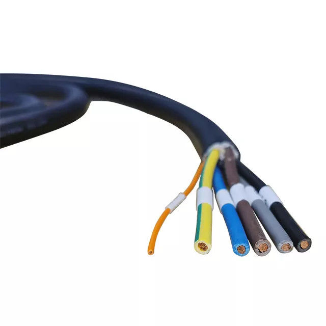 2 ปลายเปิด 3 เฟส 32 แอมป์สายโคแอกเซียลแรงสูง 21kW IEC 62196-2