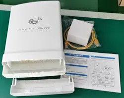 โปรเซสเซอร์ Dual Core Arm Cortex A55 โมเด็ม 5G CPE เราเตอร์กลางแจ้งสำหรับไซต์ก่อสร้าง