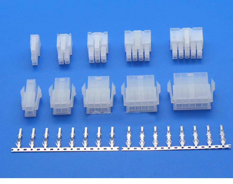 ระยะห่าง 4.2 มม. ขั้วต่อสายไฟ 5557 และ 5559 ขั้วต่อ Molex JST