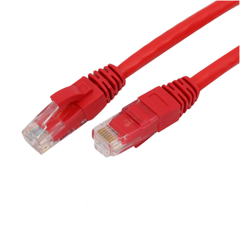 สายเคเบิลเครือข่ายความเร็วสูง 1 ม.-20 ม. สีขาว น้ำเงิน ดำ เทา เหลือง 10%-90%RH