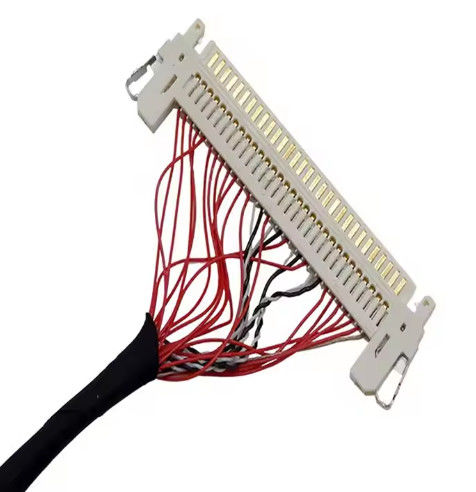 DF14 30Pin To 111B40 สาย LVDS สีสันหลากหลาย 111B40-1211TA-G3 สายไฟสําหรับจอคอมพิวเตอร์แล็ปท็อป