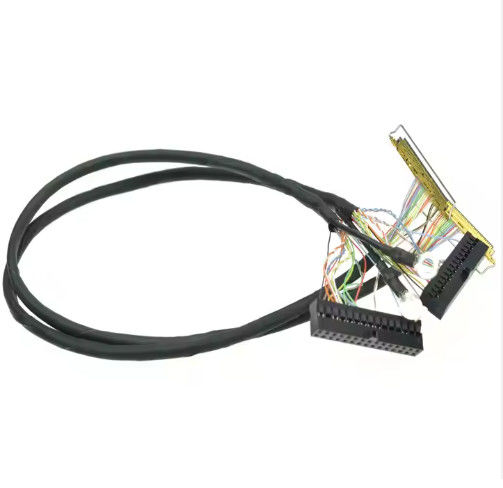 40 Pin 30 Pin EDP Cable I-pex Connector คาเบิ้ล Lvds ที่กําหนดเอง