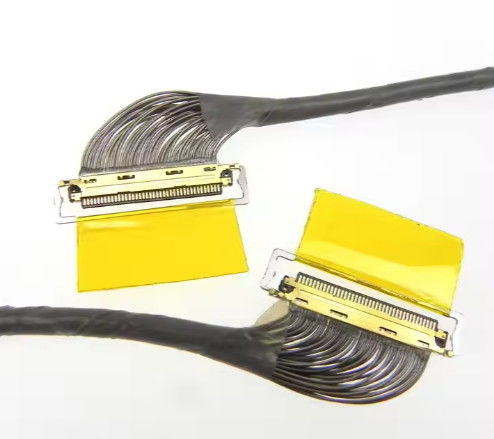 40 Pin 30 Pin EDP Cable I-pex Connector คาเบิ้ล Lvds ที่กําหนดเอง