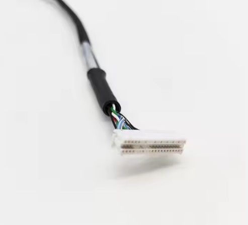 LVDs ที่กําหนดเอง Wire Harness เครื่องเชื่อมอิเล็กทรอนิกส์ LCD Cable Assembly สําหรับการใช้งานทางอิเล็กทรอนิกส์