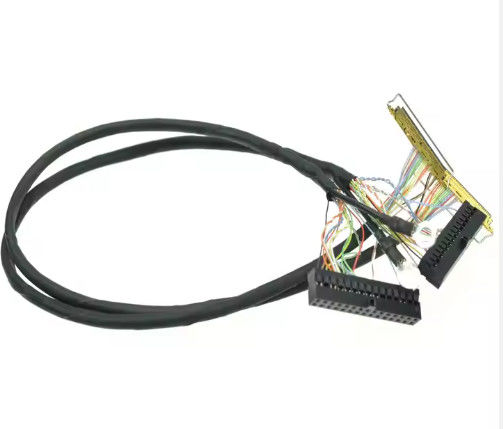 สายไฟ LVDS มิโครโคเอ็กซ์ 50 ปิน สําหรับจอ LCD ขนาด 7 นิ้ว