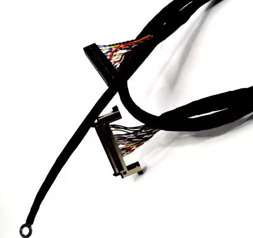 OEM สายไฟฟ้า 20Pin 30Pin 40Pin 50 PIN LVDS สายไฟฟ้าสําหรับคอมพิวเตอร์จอ E329530