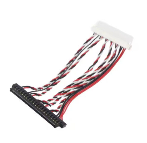 การทดสอบ 100% Lvds สายไฟฟ้าและการประกอบสายเคเบิลไมโครโคอาเซียลสําหรับอุปกรณ์อิเล็กทรอนิกส์