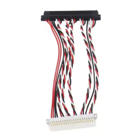 การทดสอบ 100% Lvds สายไฟฟ้าและการประกอบสายเคเบิลไมโครโคอาเซียลสําหรับอุปกรณ์อิเล็กทรอนิกส์