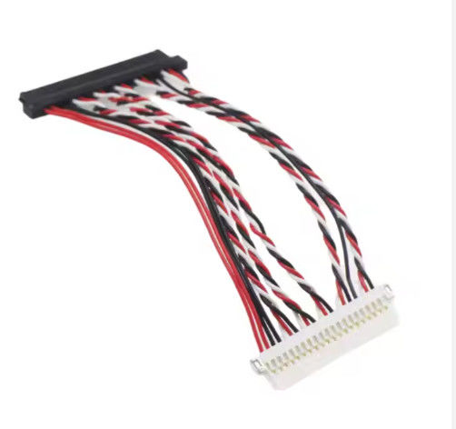 การทดสอบ 100% Lvds สายไฟฟ้าและการประกอบสายเคเบิลไมโครโคอาเซียลสําหรับอุปกรณ์อิเล็กทรอนิกส์
