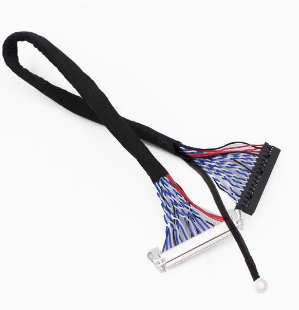 การประกอบเคเบิล Lvds ความเร็วสูง - การใช้สัญญาณความดันต่ําแบบปรับกันแบบยืดหยุ่นสําหรับจอและการถ่ายทอดข้อมูล