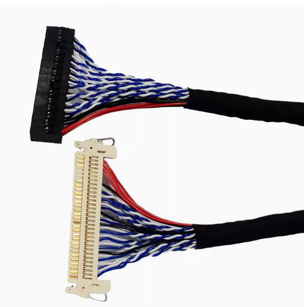 สายไฟวีดีโอ LVDS ขนทองแดง 300 วอลต์ พร้อมความยืดหยุ่นไฟ UL VW-1