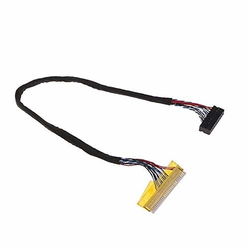 สายไฟ LVDS สีดํา AWG26-28 สายไฟขนาด 105C อุณหภูมิปริมาณการทํางาน