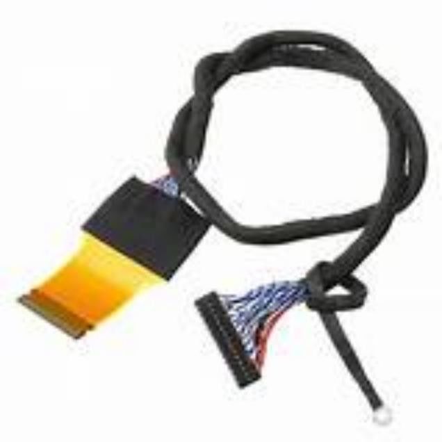 ≥ 1000MΩ ความต้านทานต่อการกันความร้อน สายเคเบิล LVDS UL VW-1 ความสามารถในการเผาไหม้และวัสดุ PVC Jacket