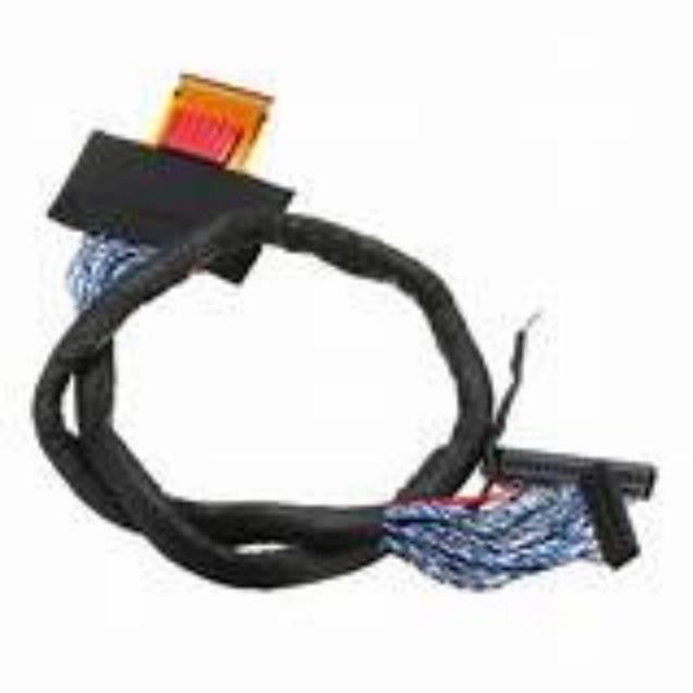 UL VW-1 การจัดอันดับความสามารถในการเผาไหม้ สายเคเบิล LVDS สําหรับการใช้งานวีดีโอความเร็ว 300V ความดันเฉพาะ AWG26-28 สายวัด