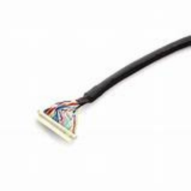สายไฟฟ้า AWG26-28 สายไฟฟ้า LVDS สําหรับการส่งข้อมูลอุตสาหกรรมด้วยวัสดุ PVC Jacket และความแรงดัน 300V