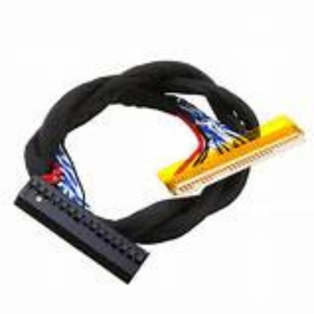 สาย LVDS อัตโนมัติอุตสาหกรรมที่มีสีดําและความต้านทานความละเอียด ≥ 1000MΩ