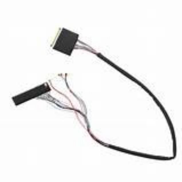สาย LVDS การส่งสัญญาณที่มั่นคงที่มีการจัดอันดับความเผาไหม้ UL VW-1 และ AWG26-28 พัดทองแดง