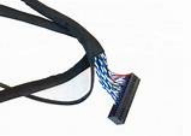 สาย LVDS พร้อมเครื่องเชื่อมกันเพลิง UL VW-1 สําหรับระบบจอรถยนต์