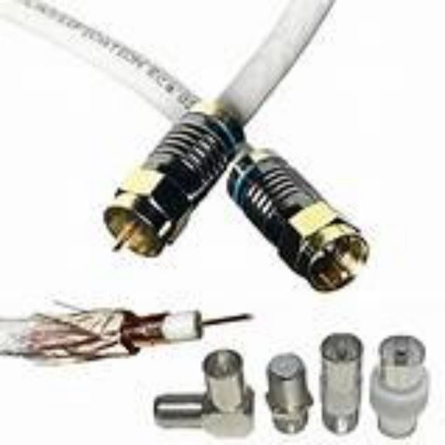 สายเคเบิลโคเอชเชียลส่งความดันสูง ด้วยวัสดุ PVC Jacket 50 Ohm ความยาว 100 เมตร