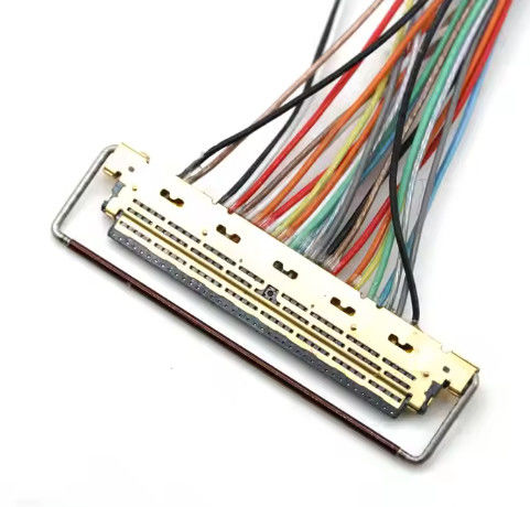 สาย LVDS ปรับความแรงไฟจาก PVC Jacket 300V สําหรับการส่งวีดีโอที่มั่นคงในอุณหภูมิ 105C