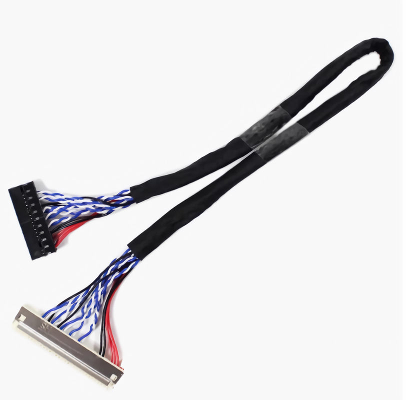 การส่งสัญญาณที่แม่นยํา รับประกัน สายเคเบิล LVDS ที่ได้รับการรับรอง UL มีความยาวสายเคเบิล 1-5 เมตร และเสื้อ PVC กันไฟ