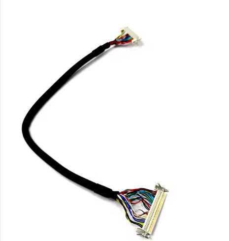 ผูกสายไฟฟ้ากันไฟ 2pin-16Pin UL 1007 22awg สีสายสีดํา