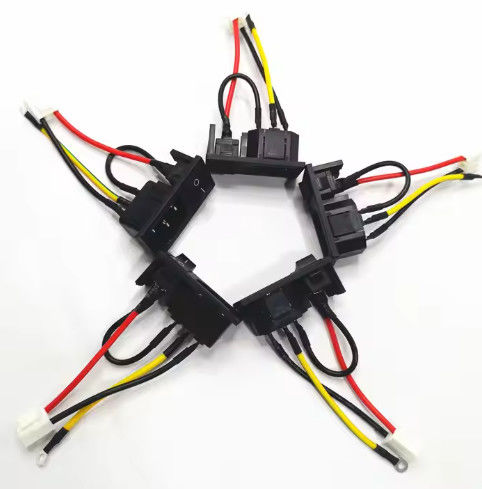 ผูกสายไฟฟ้ากันไฟ 2pin-16Pin UL 1007 22awg สีสายสีดํา