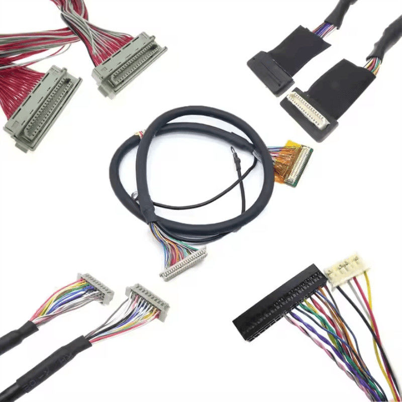 การประกอบเคเบิล LVDS ความเร็วสูงสําหรับการใช้งานในอุตสาหกรรม: การออกแบบเคเบิลที่กําหนดเองอย่างแม่นยําสําหรับการถ่ายทอดข้อมูลที่รวดเร็วมาก, เสียงต่ํา, และความน่าเชื่อถือที่แข็งแรง