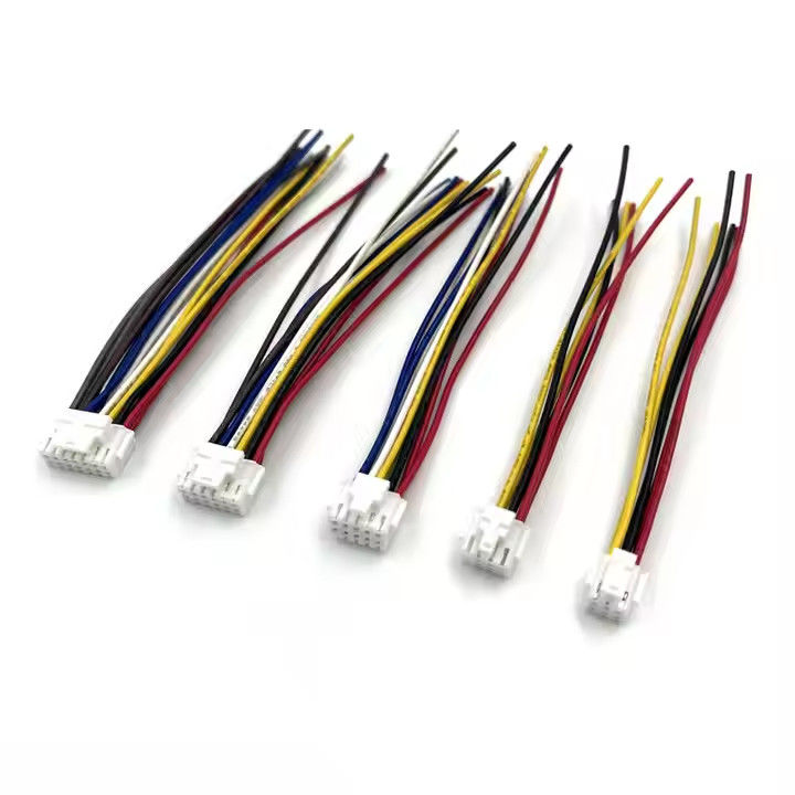 รถยนต์ยาวนาน สายไฟรถยนต์ที่กําหนดเองด้วย UL 1007 22awg สายไฟชนิดและ 20awg สีสายไฟ