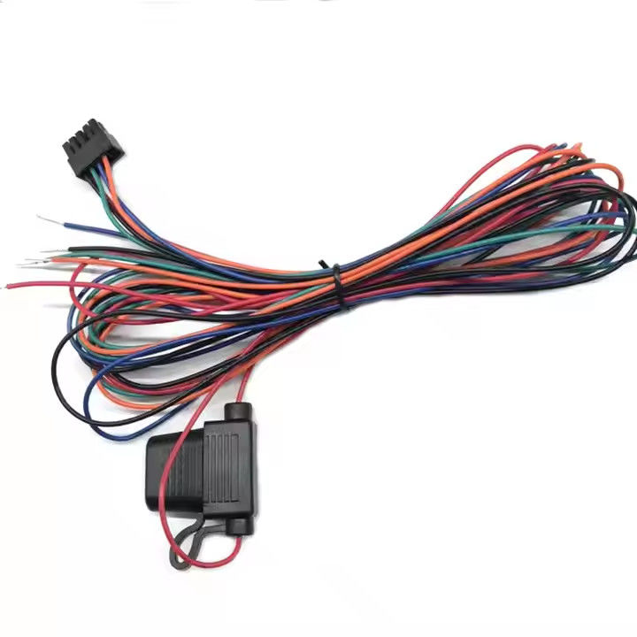 รถยนต์ยาวนาน สายไฟรถยนต์ที่กําหนดเองด้วย UL 1007 22awg สายไฟชนิดและ 20awg สีสายไฟ