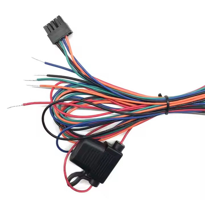 20awg สีเส้นใย สายใยรถยนต์ที่กําหนดเอง