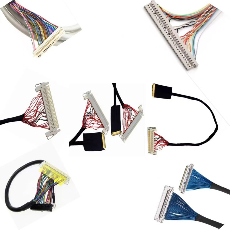 การประกอบสาย LVDS คุณภาพสูง ผู้ผลิตสายเชื่อถือสําหรับโครงการ OEM / ODM
