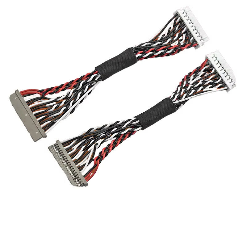 การประกอบเคเบิล LVDS ที่มีความแม่นยํา ด้วยเครื่องเชื่อมที่ปลอดภัยและคู่ที่ป้องกัน