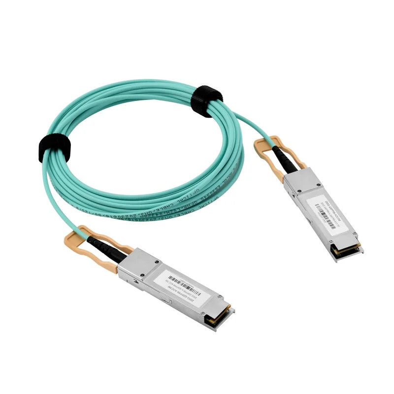 การออกแบบสายเคเบิลแบบกำหนดเอง ชุดสายเคเบิล QSFP 40G Direct Attach Copper QSFP+ 4*10G 1M 3M 5M 7M ความยาวที่กำหนดเอง สาย DAC Breakout