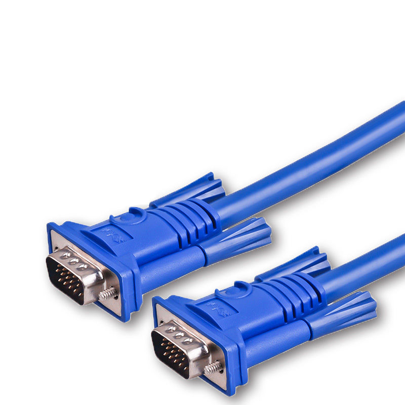 การออกแบบเคเบิลตามสั่ง โรงงาน คอมพิวเตอร์ มอนิเตอร์ โปรเจคเตอร์ วิดีโอ HD VGA Cable Desktop PC Display Screen VGA Connection Cable Wire Harness Manufacturer